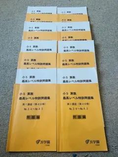 2026年最新】浜学園 小6 最高レベル特訓 テキストの人気アイテム