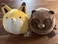 2026年最新】タヌキとキツネ もっちぃもっちぃ ぬいぐるみ キツネの