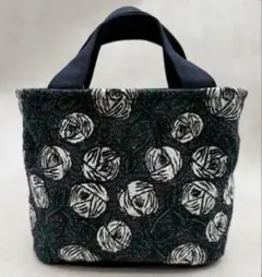 ミナペルホネン＊パッチギャザポケファスナートートL✂️ハンドメイド