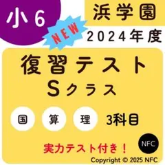 2026年最新】浜学園 小6 復習テスト 2024の人気アイテム - メルカリ