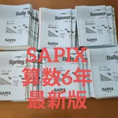 2026年最新】サピックス6年夏期講習の人気アイテム - メルカリ