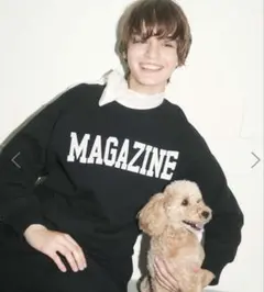 2026年最新】third magazine サードマガジン ロゴボクシースウェットの