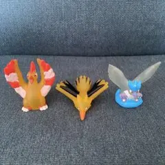 ポケモンキッズ クリア ファイヤー サンダー フリーザー セット 指人形