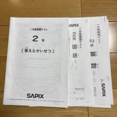 2026年最新】サピックス1月度復習テストの人気アイテム - メルカリ