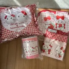 リルアラモード 一番くじサンリオクッション マット ブランケット