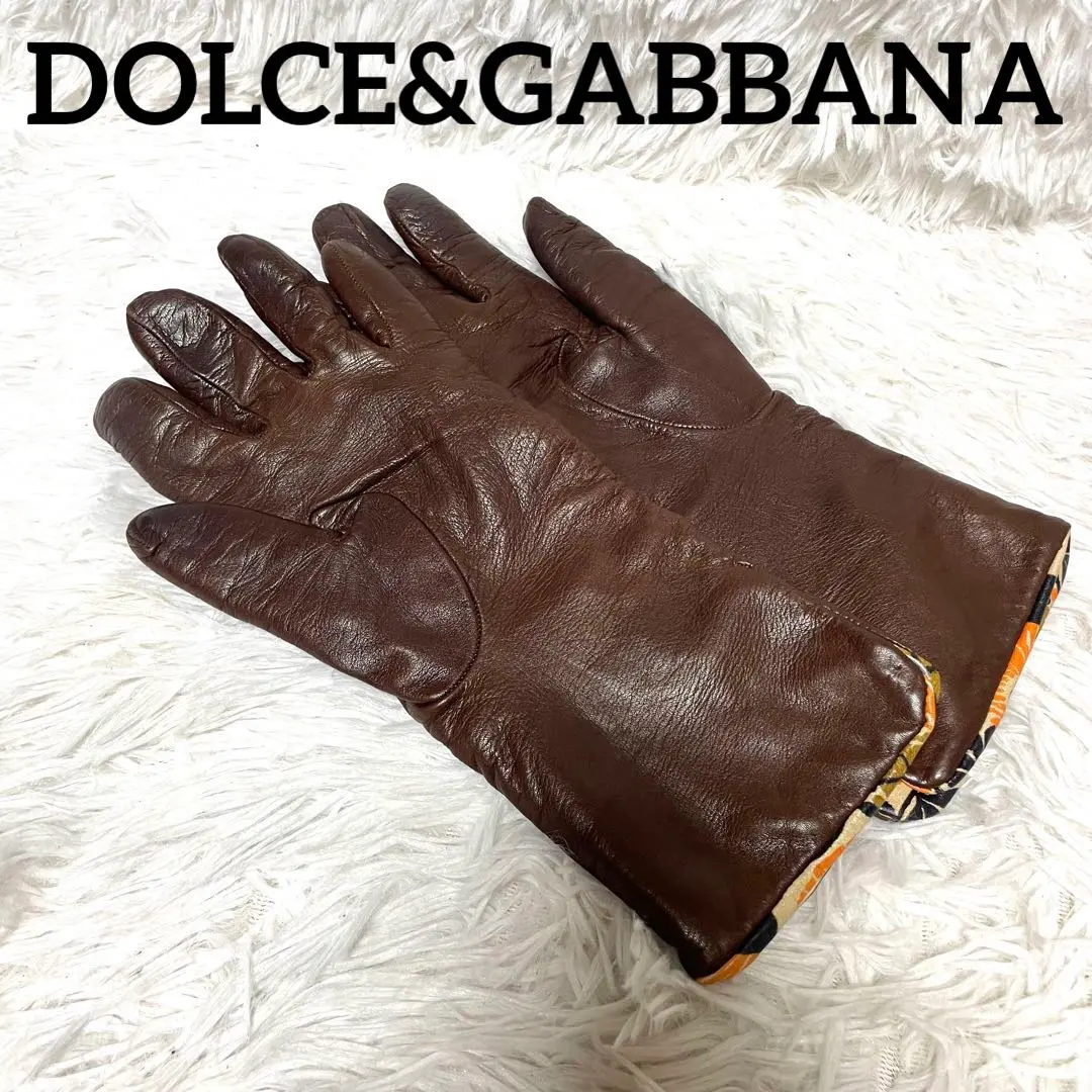 2026年最新】D&G ／ Dolce＆Gabbana カラー：ブラウン系 手袋・アーム