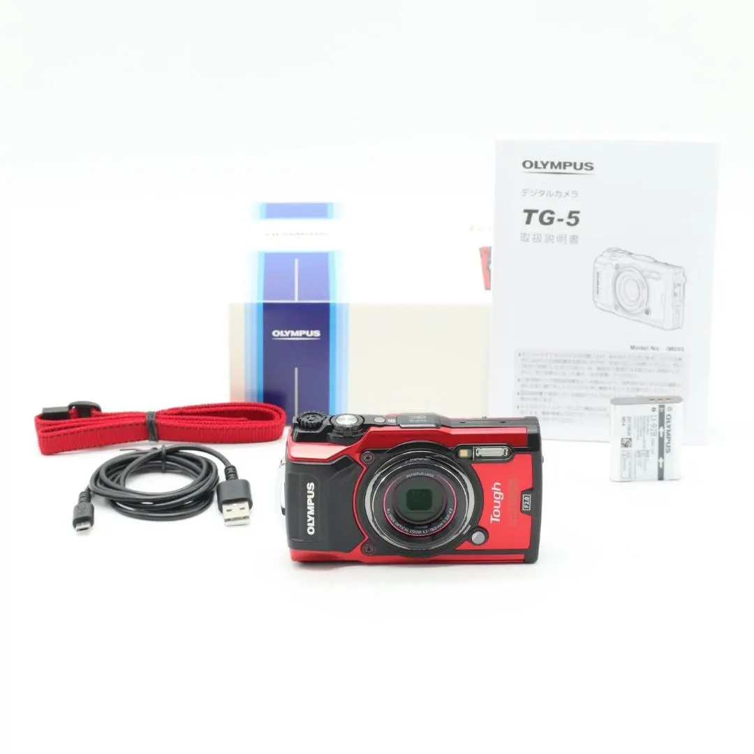 2026年最新】OLYMPUS TG-5 レッドの人気アイテム - メルカリ