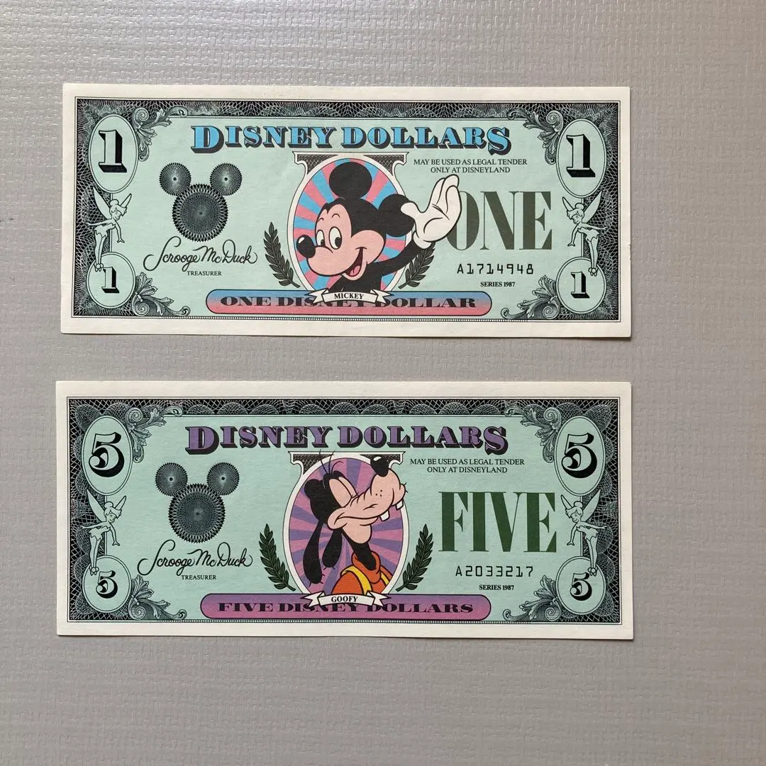 2026年最新】ディズニー ドル 1987の人気アイテム - メルカリ
