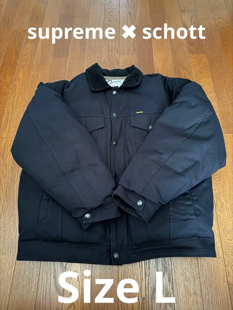 2026年最新】supreme schott canvas down trucker jacketの人気