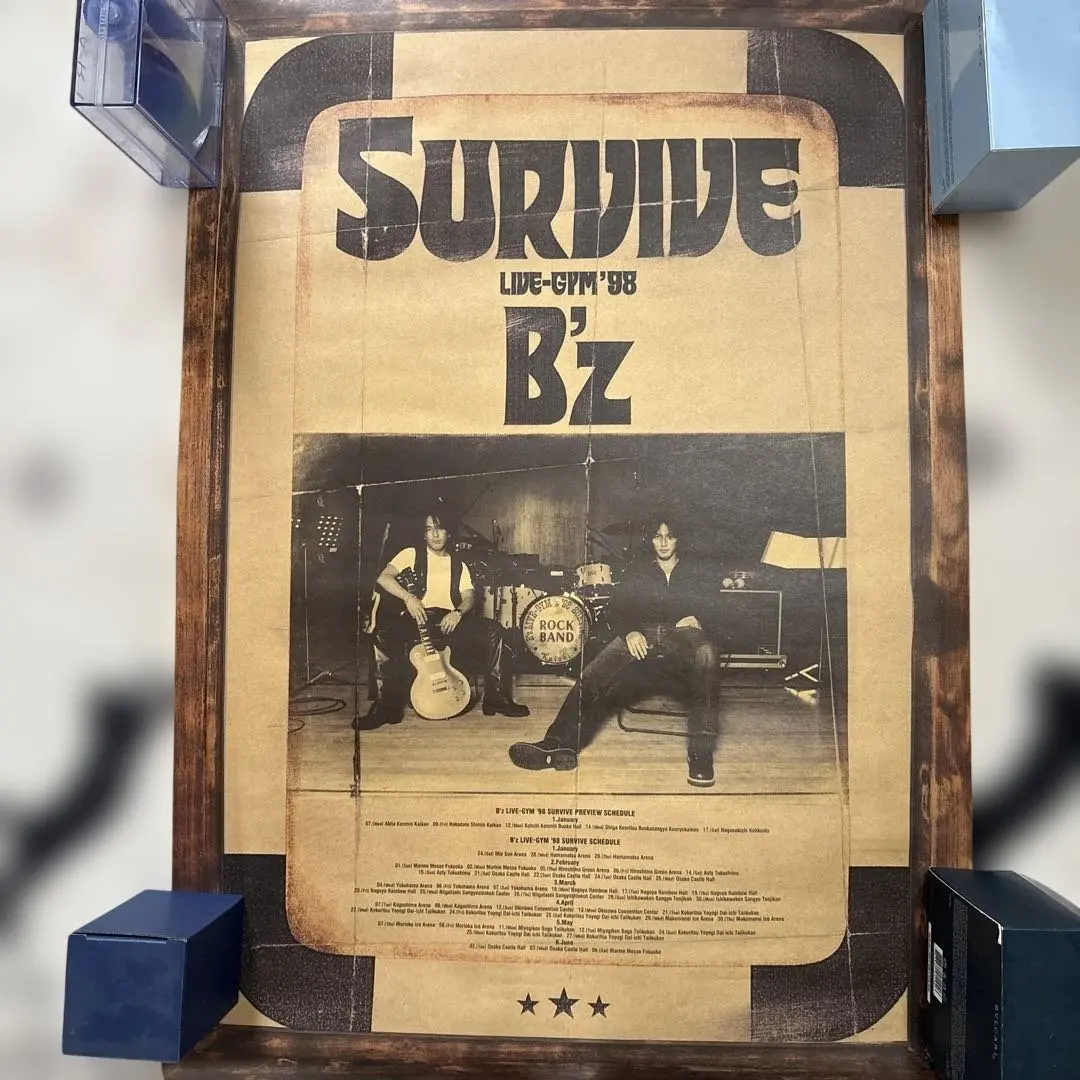2026年最新】b'z survive ポスターの人気アイテム - メルカリ