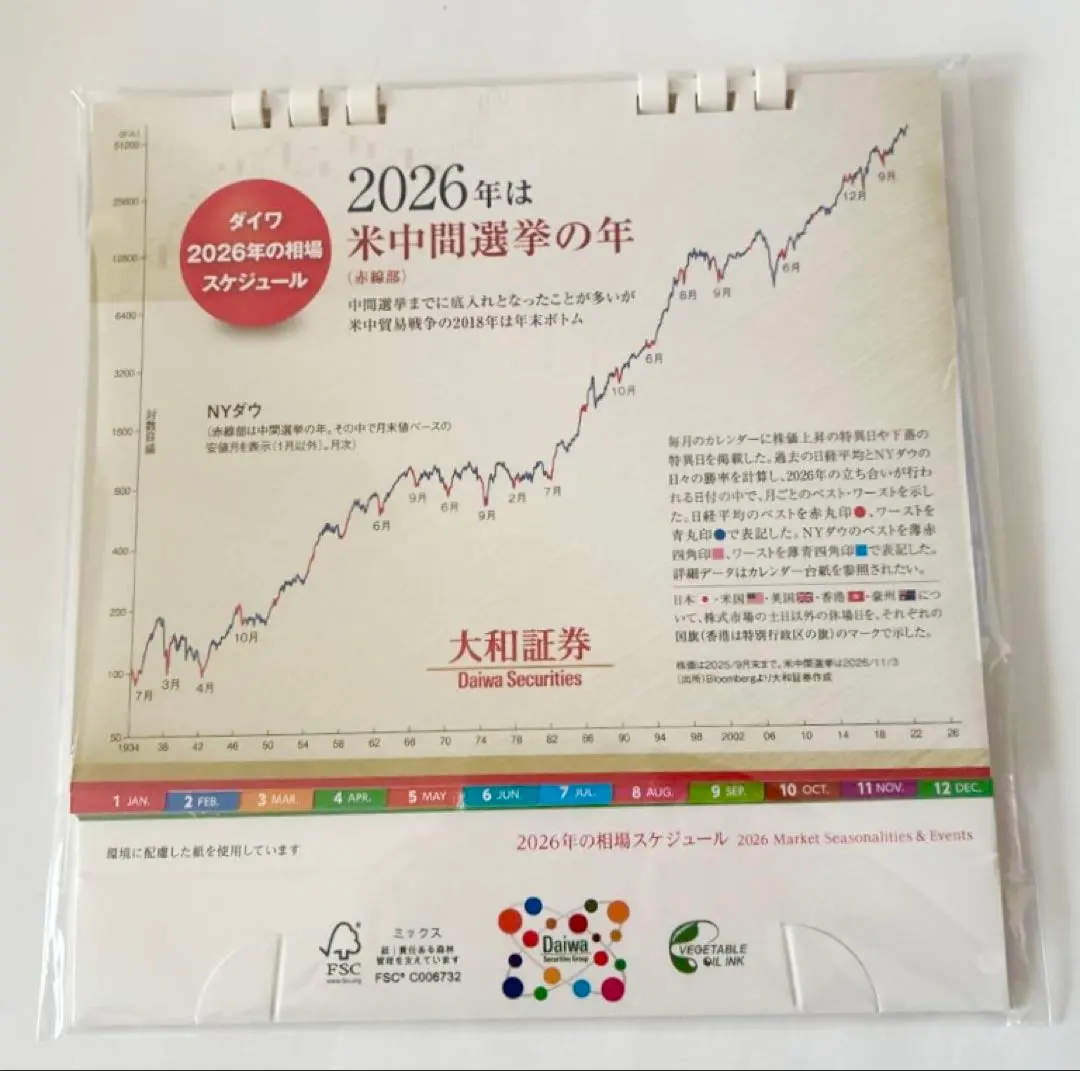 2026年最新】大和証券 暦年展望の人気アイテム - メルカリ