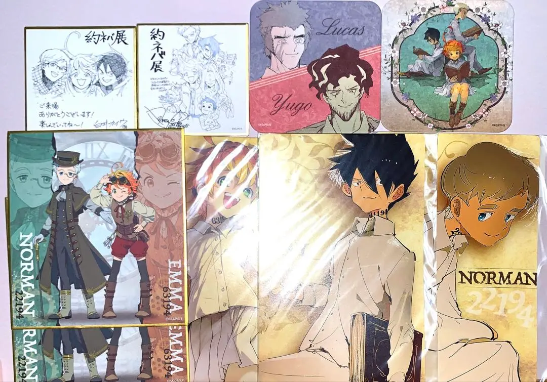 2026年最新】約束のネバーランド展 コースターの人気アイテム - メルカリ