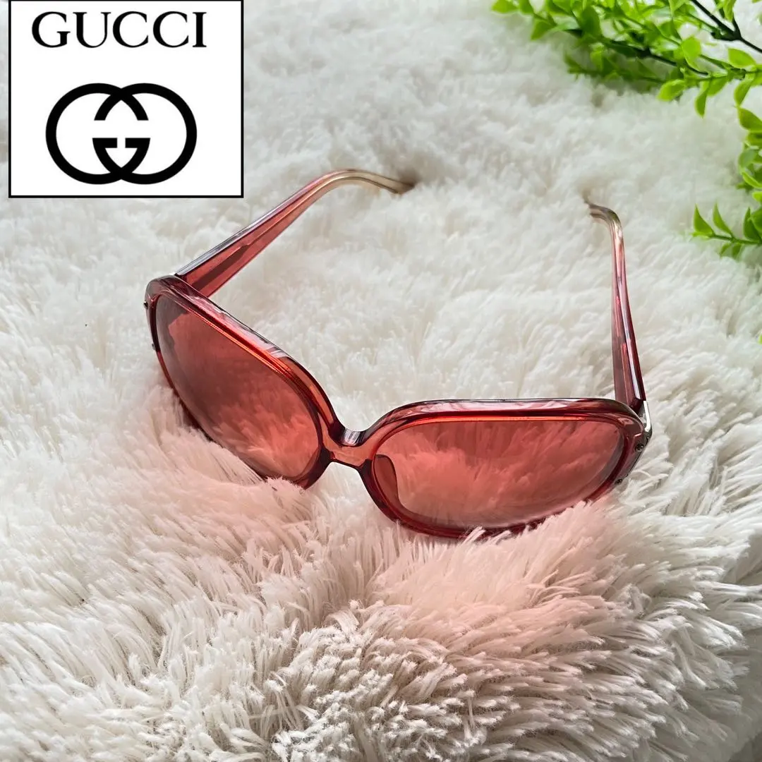2026年最新】GUCCI カラー：レッド系 サングラスの人気アイテム - メルカリ