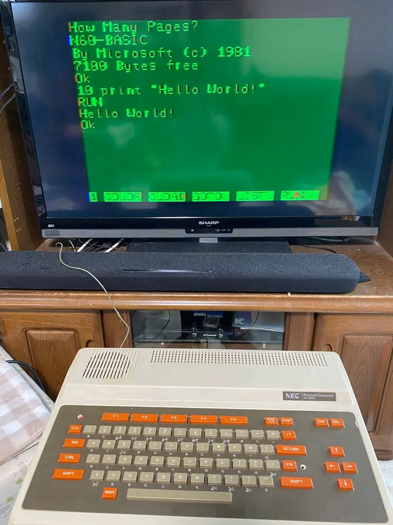 2026年最新】NEC PC 6001の人気アイテム - メルカリ