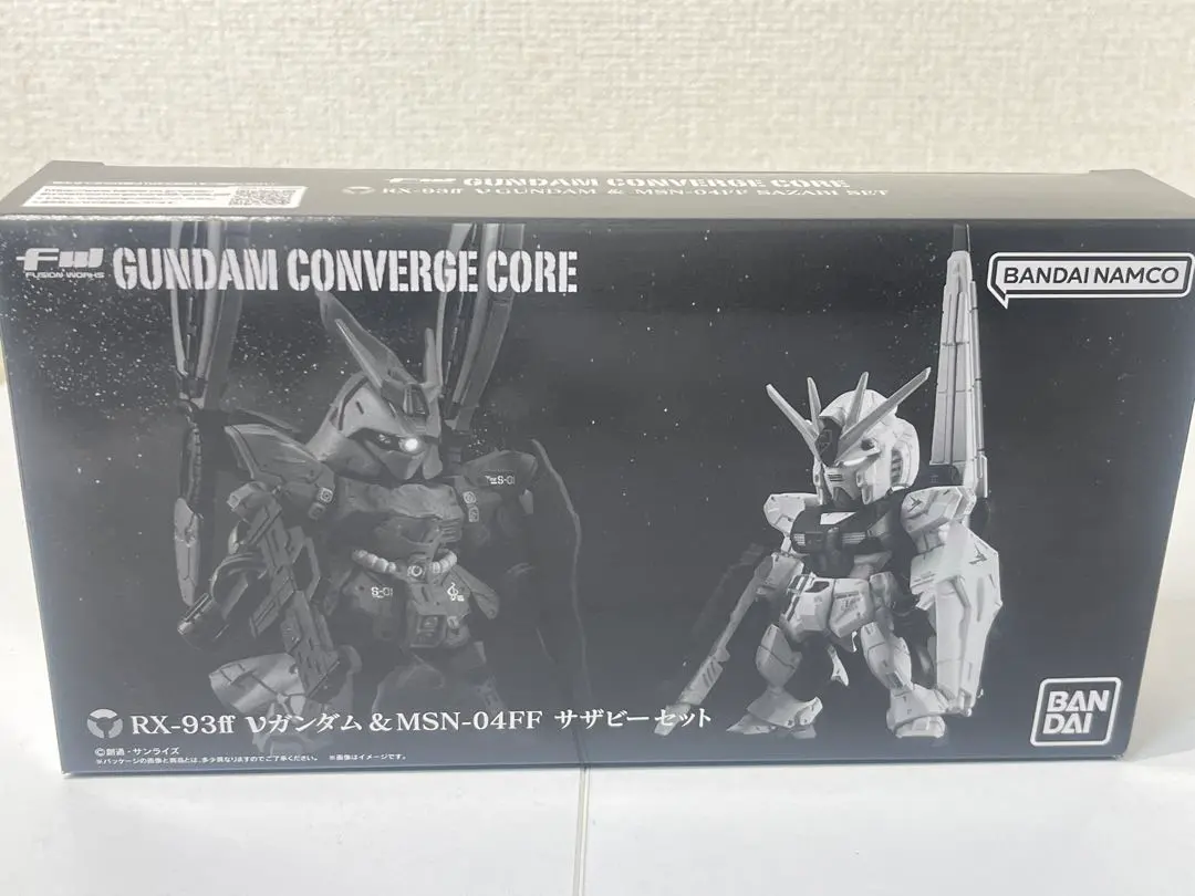 2026年最新】FW GUNDAM CONVERGE CORE RX-93ff νガンダム & MSN-04FF
