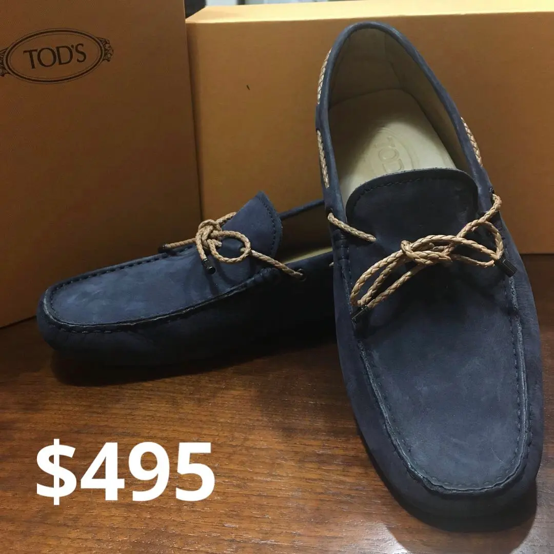 2026年最新】Tod's カラー：ブルー系 モカシン・デッキシューズの人気