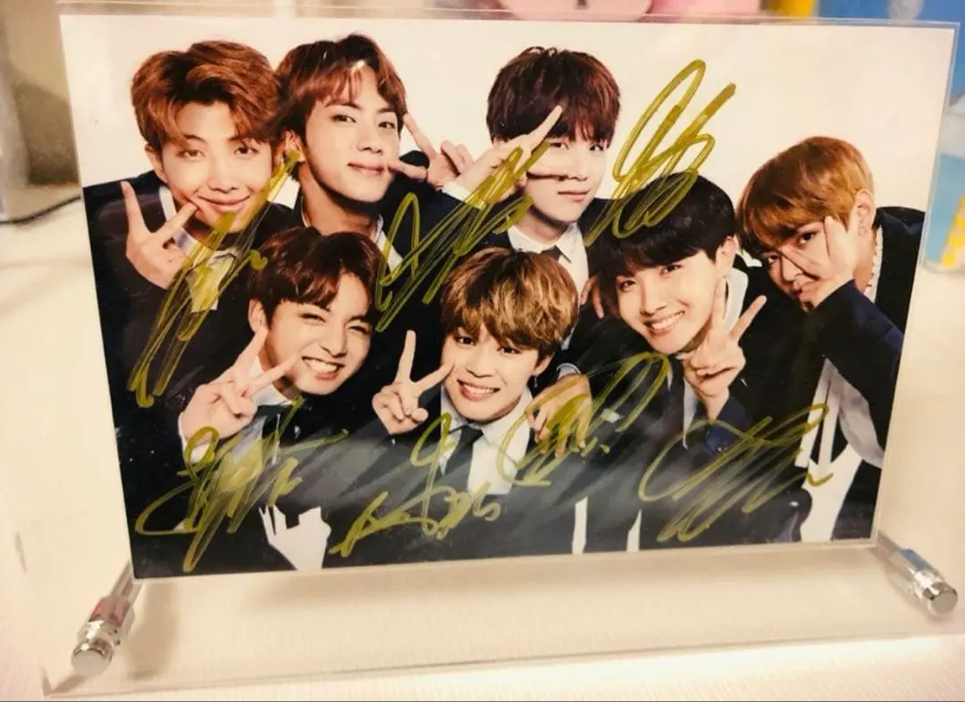 2026年最新】bts サイン 直筆 本物の人気アイテム - メルカリ