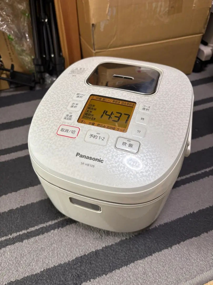 2026年最新】panasonic 炊飯器 sr-hb103の人気アイテム - メルカリ