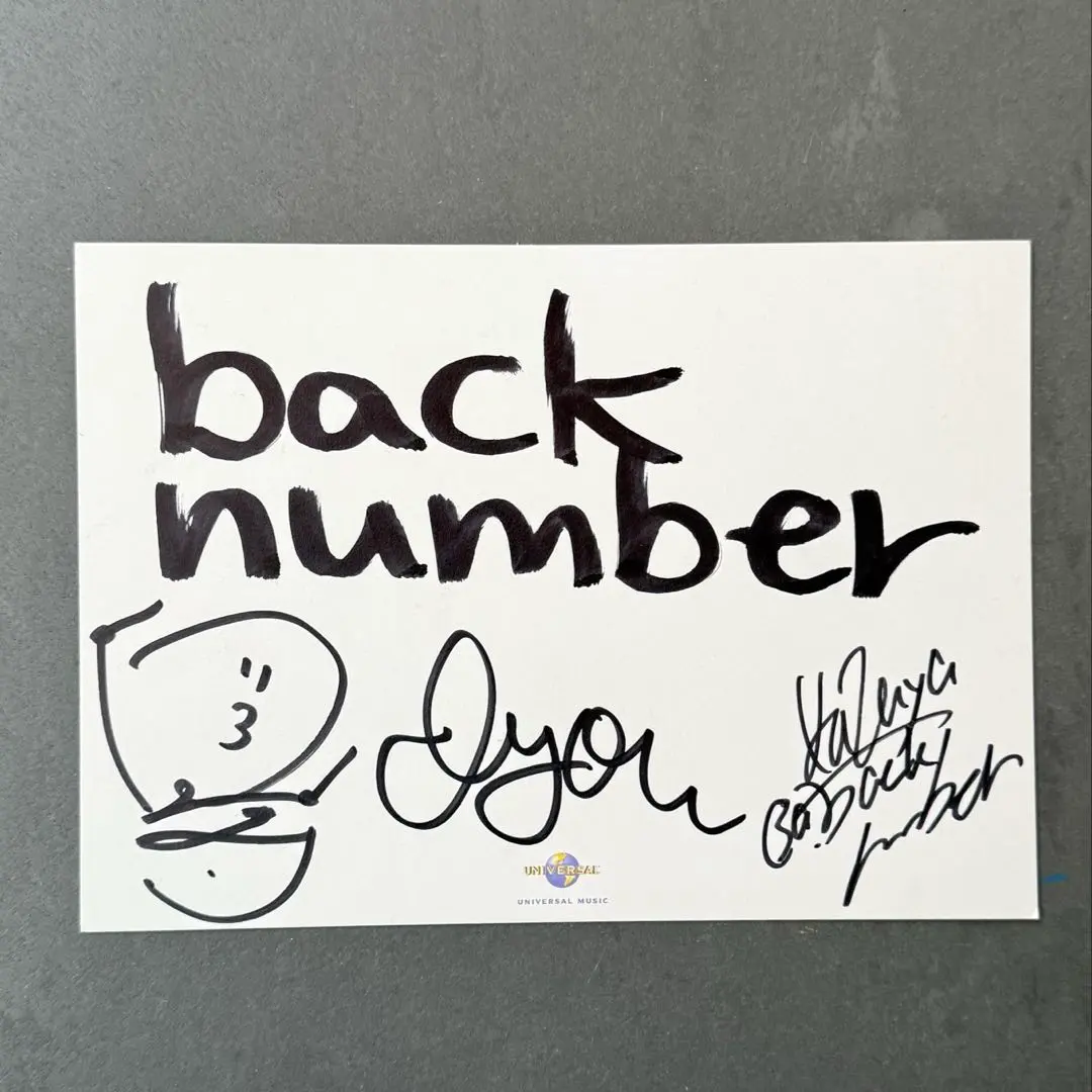 2026年最新】back number サインの人気アイテム - メルカリ