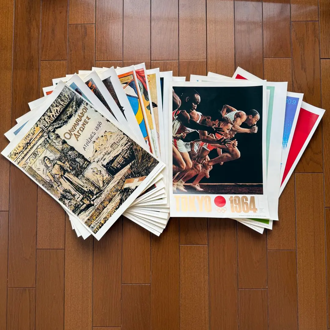 2026年最新】アテネからモントリオールまでオリンピックポスターセット