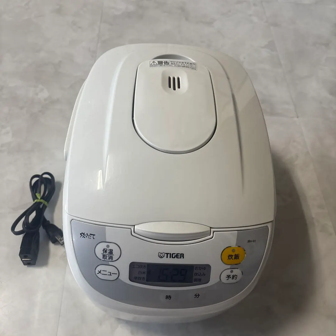 2026年最新】タイガー 炊飯器 jbh-g181の人気アイテム - メルカリ