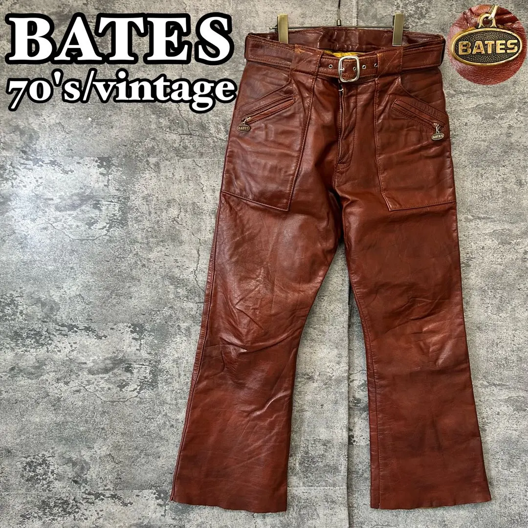 2026年最新】BATES レザーパンツの人気アイテム - メルカリ