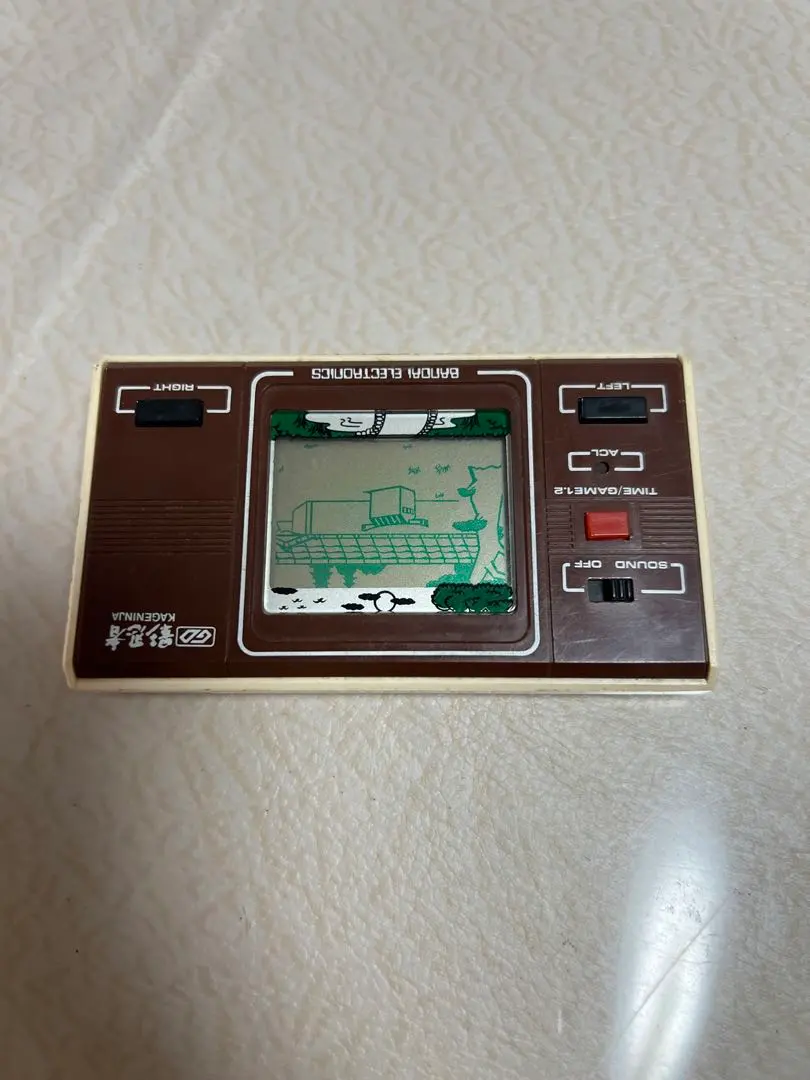 新品未使用バンダイ ゲームウォッチ 影忍者 LCD GAME カゲニンジャ