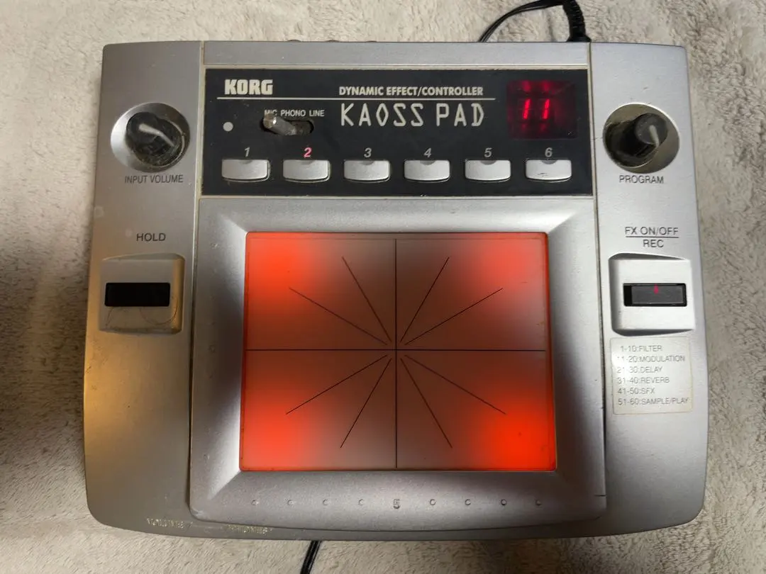 2026年最新】KORG KAOSS PAD KP-1の人気アイテム - メルカリ