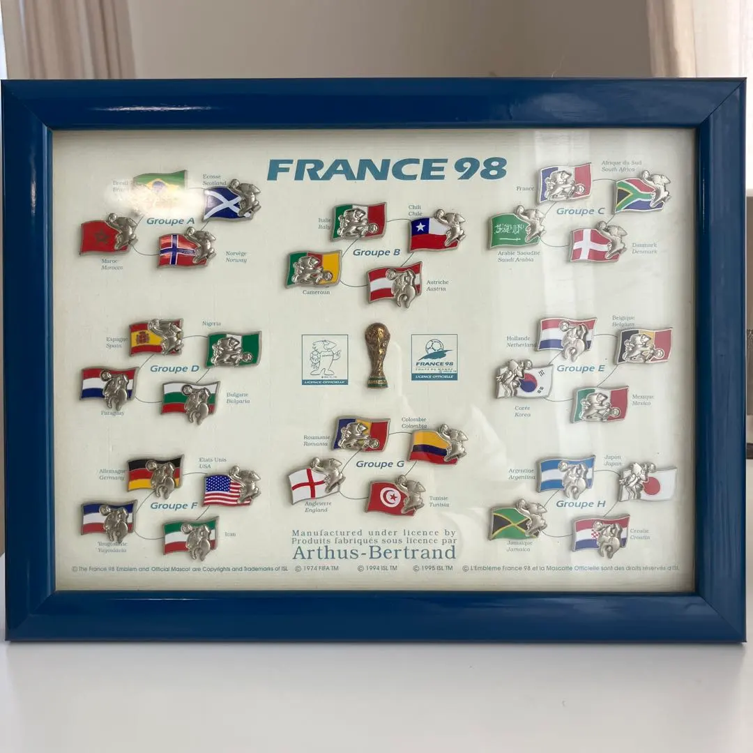 2026年最新】1998 フランス ワールドカップ ピンバッジの人気アイテム