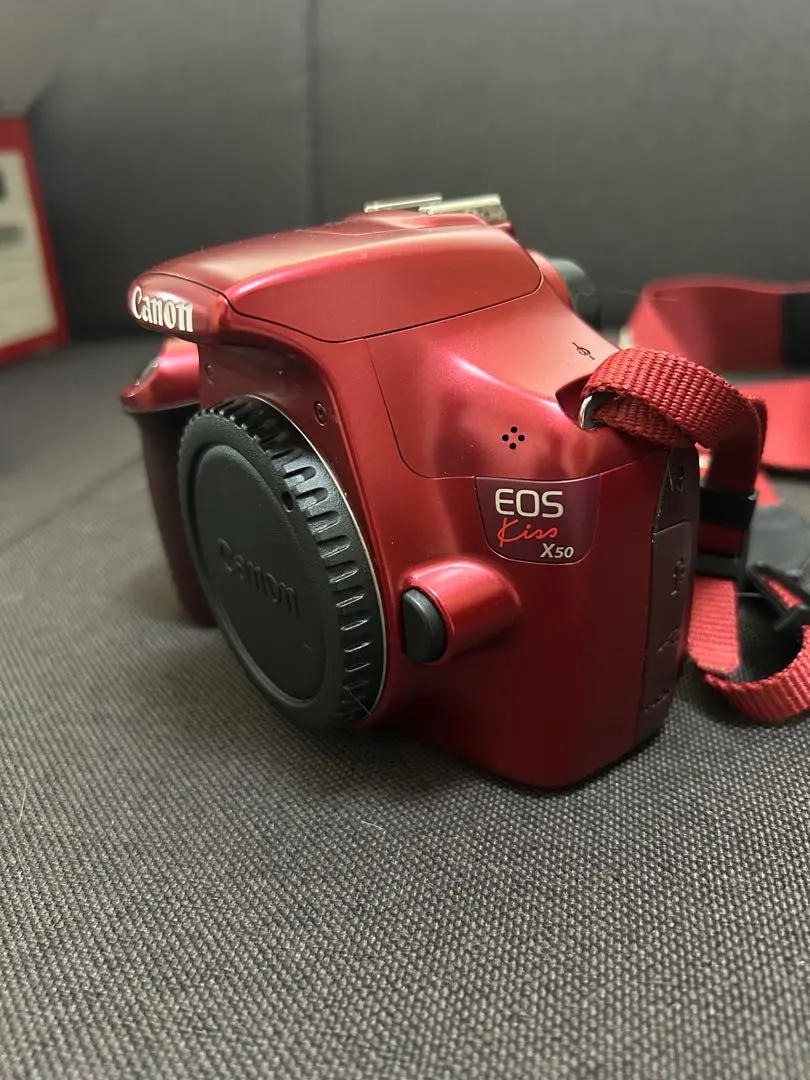 2026年最新】canon EOS Kiss X50 レッドの人気アイテム - メルカリ