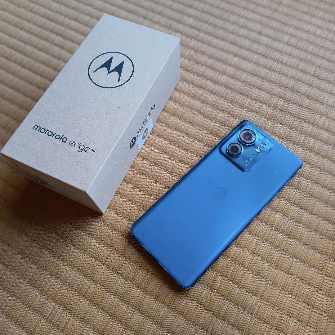 2026年最新】 Motorola edge 40 ルナブルーの人気アイテム - メルカリ