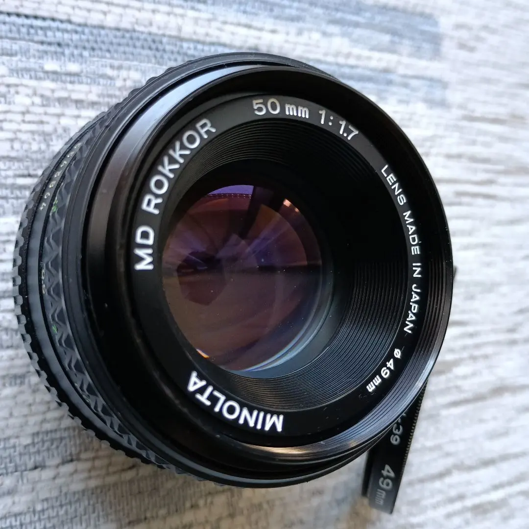 2026年最新】 MINOLTA MD ROKKOR 50mm F1.2の人気アイテム - メルカリ