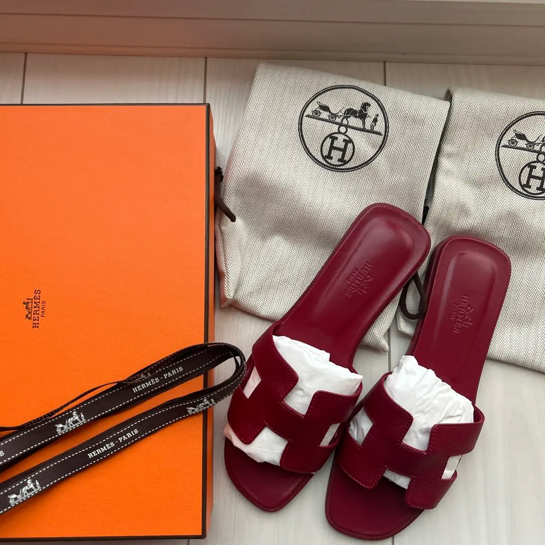 2026年最新】エルメス オラン 37.5の人気アイテム - メルカリ