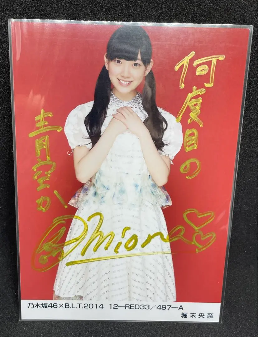 2026年最新】堀未央奈 サインの人気アイテム - メルカリ