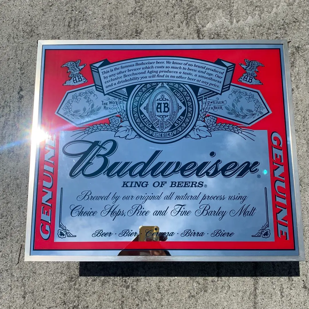 2026年最新】アンティーク パブ ミラー Budweiserの人気アイテム
