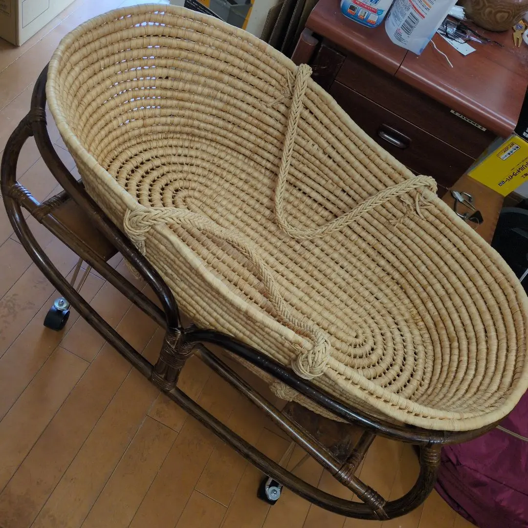 2026年最新】籐 ベビーベッドの人気アイテム - メルカリ