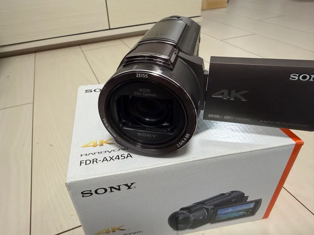 2026年最新】sony 4k ビデオカメラ fdr－ax40の人気アイテム - メルカリ