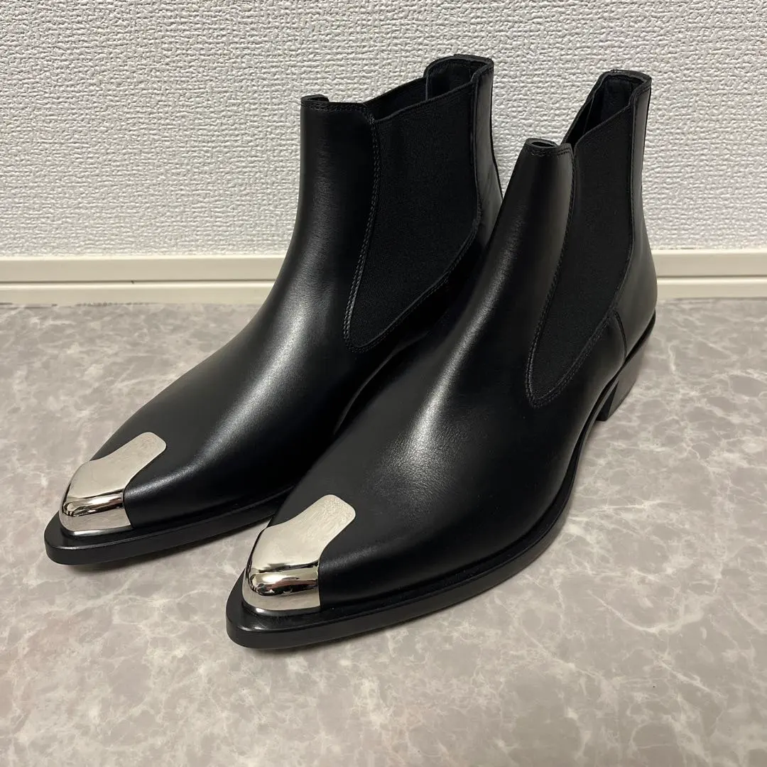 2026年最新】ALEXANDER McQUEEN カラー：ブラック系 サイドゴアブーツ
