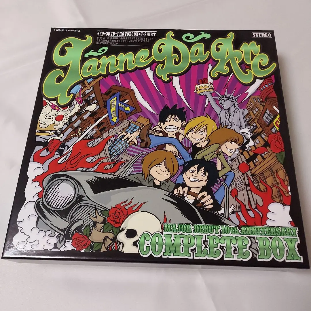 2026年最新】Janne Da Arc MAJOR DEBUT 10th ANNIVERSARY COMPLETE BOX