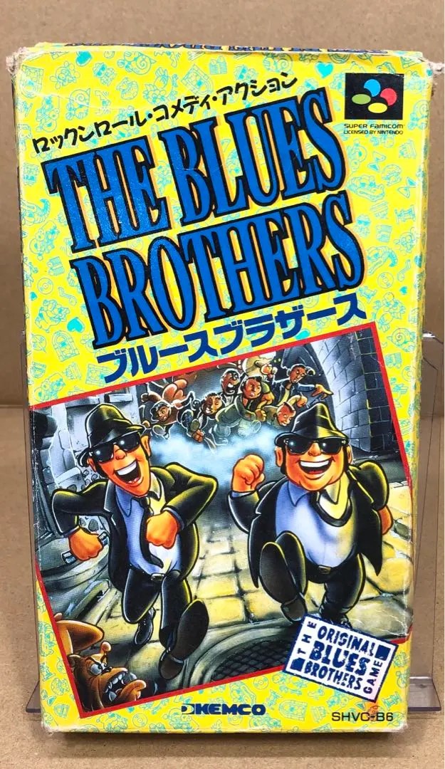 SFC☆THE BLUES BROTHERS SNES 海外版 端子清掃済み