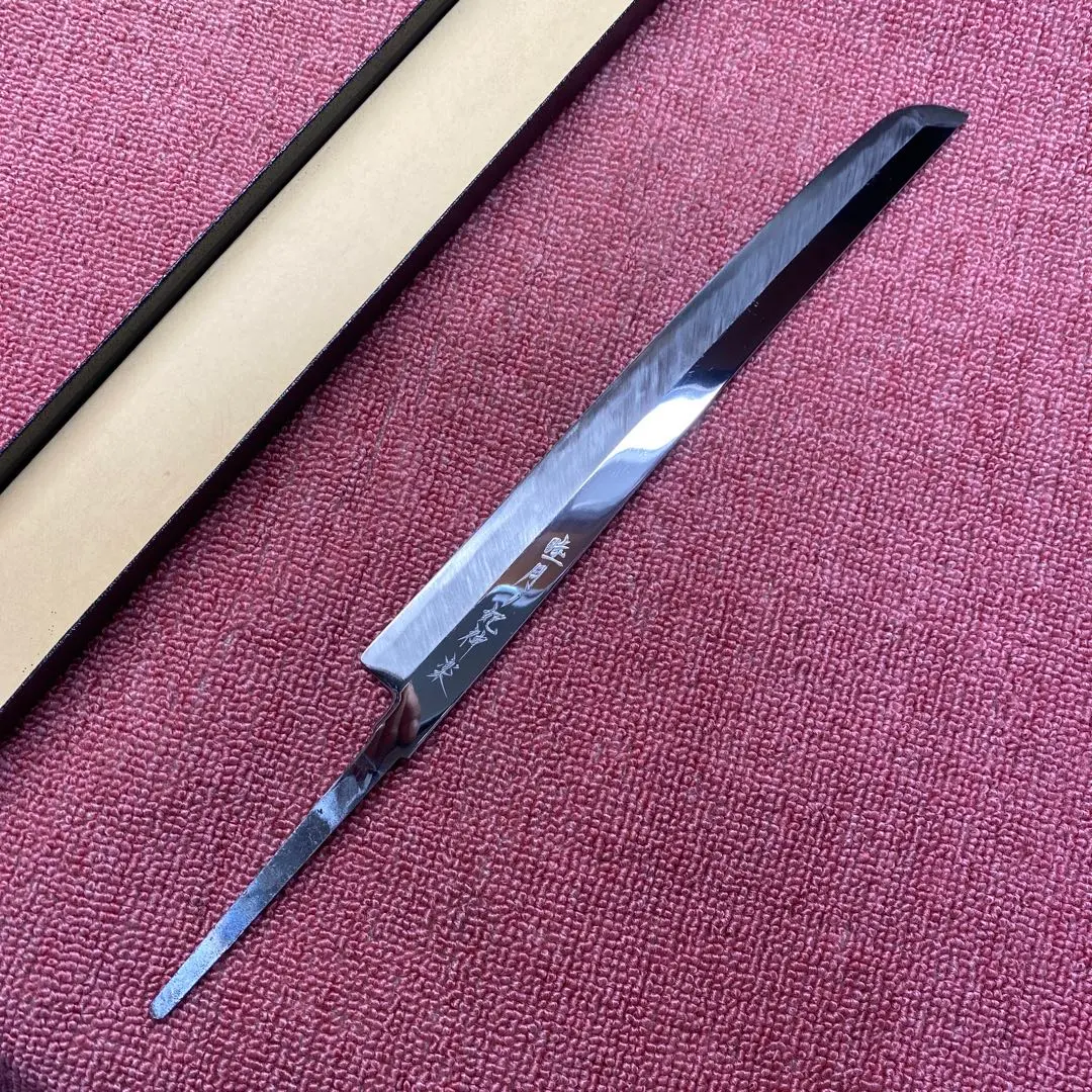 響*樣青二鋼左用先丸柳刃包丁300㎜ 尺0寸無柄‐ Mercari 日本最大二手