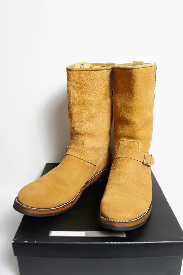 STRUMストラム エンジニア ブーツ RUDY茶1120N△美品 STRUM初の