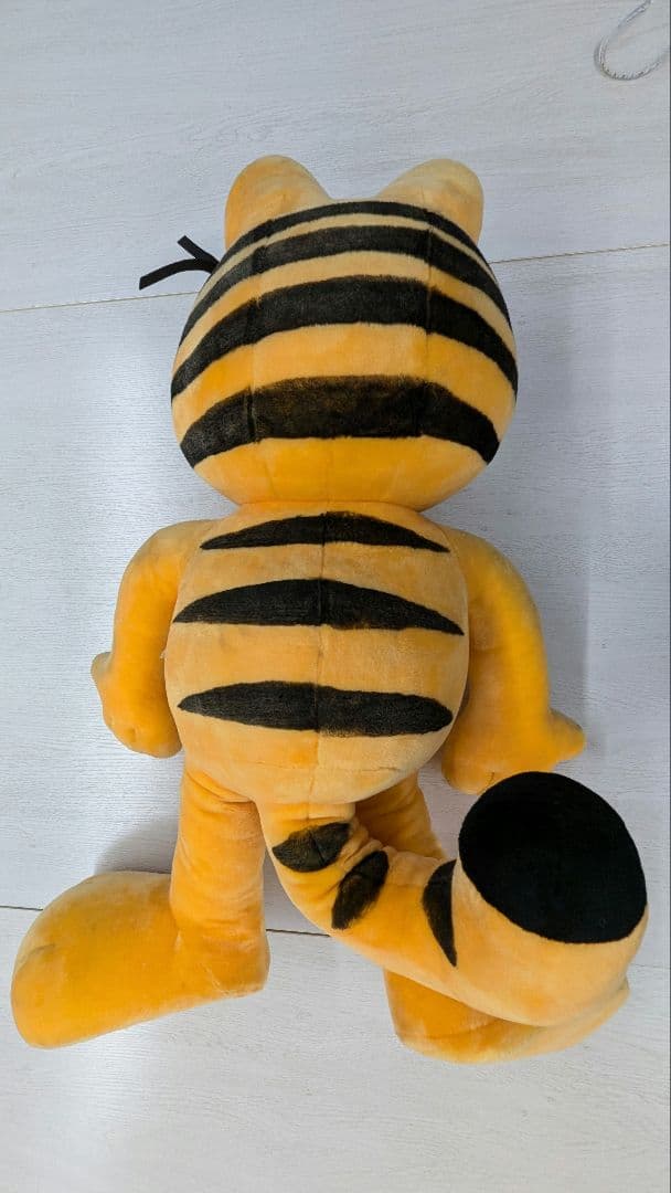 【ガーフィールド】特大特注 ぬいぐるみ(非売品) 約(高95 & 3.5kg)