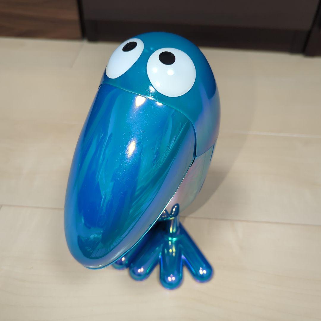 キョロちゃん缶 非売品 青バージョン - メルカリ