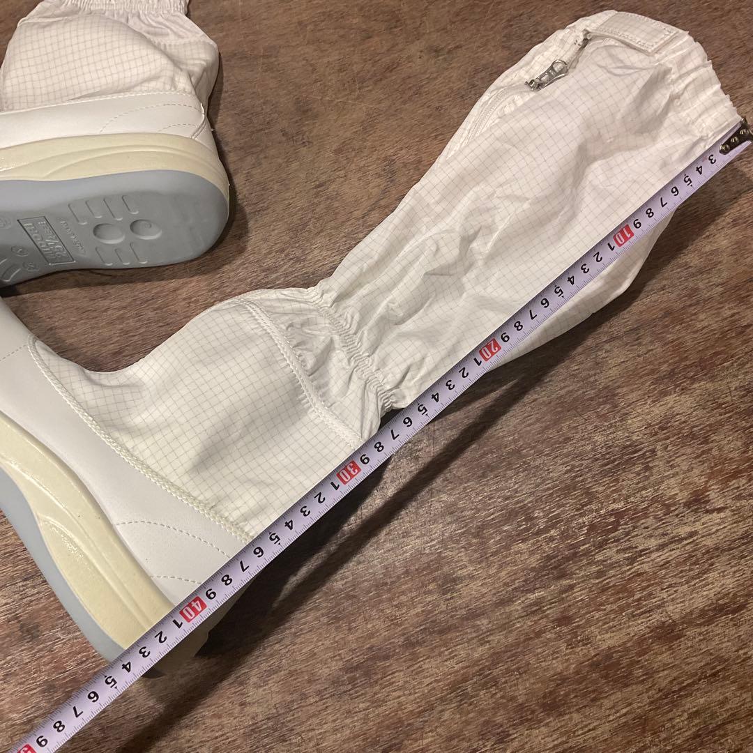 未使用級！ミドリ安全 静電安全靴 クリーンルーム SCR1200 25.5cm