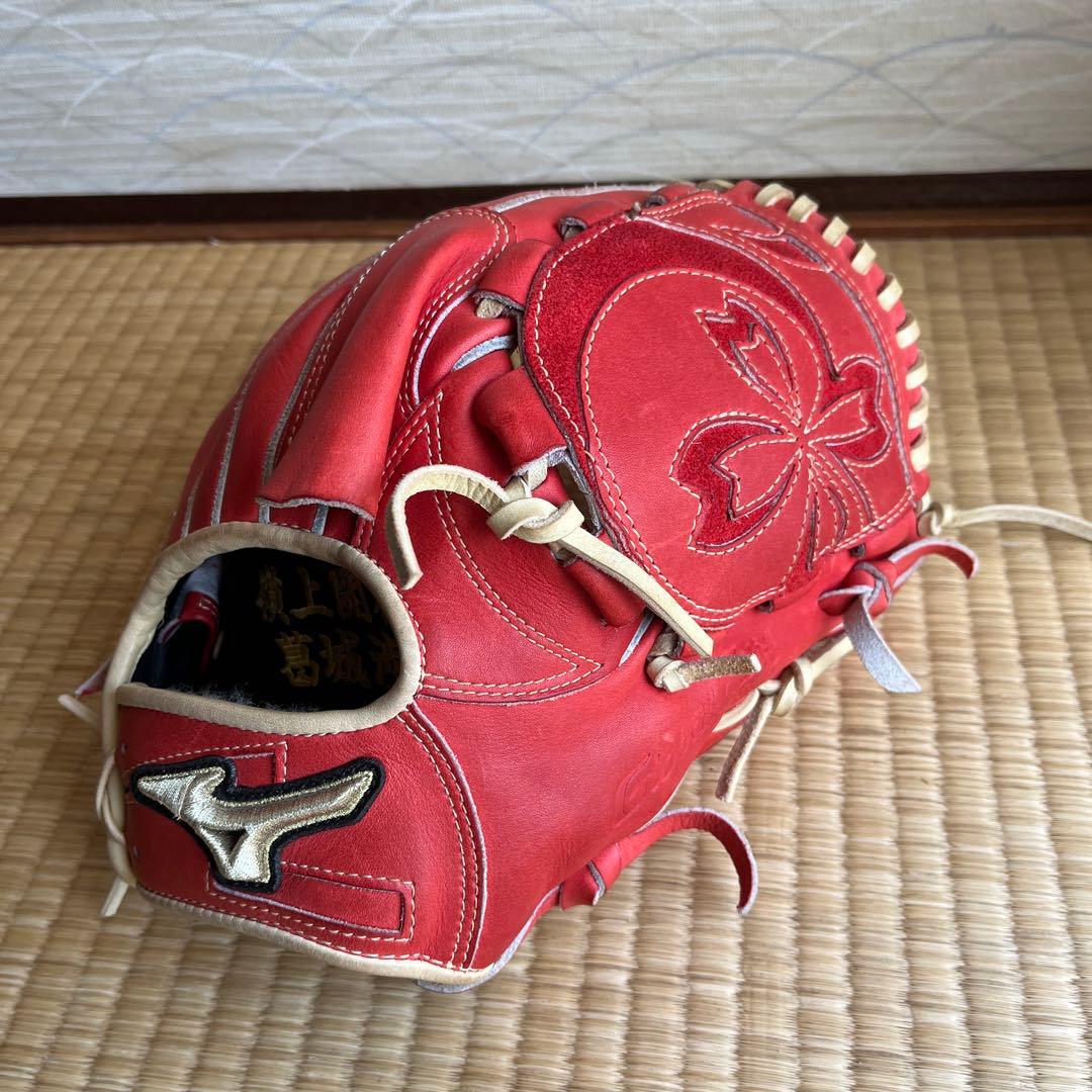 猫*ウ様 ミズノ　グローバルエリート　オーダー軟式投手用グローブ 野球 ミズノ グローバルエリート 軟式グローブ Professional Selection