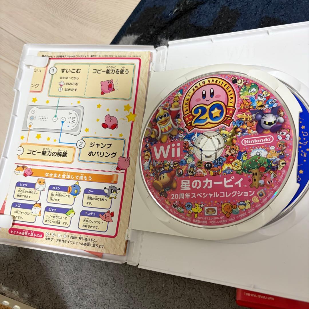 Wiiゲームソフトセット 星のカービィ・マリオ・モンハン - メルカリ