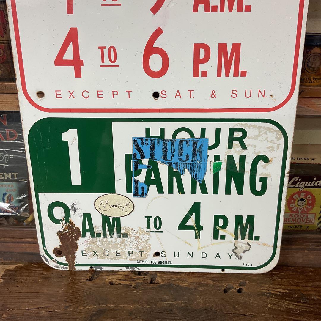 LAストリート看板琺瑯製