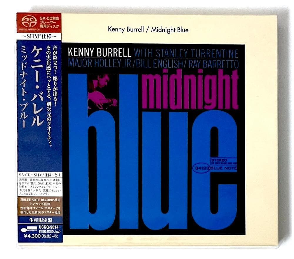 廃盤 限定盤 SACD SHM仕様 ケニー・バレル ミッドナイト・ブルー ミッドナイト・ブルー [SHM仕様][SA-CD] - ケニー・バレル - UNIVERSAL