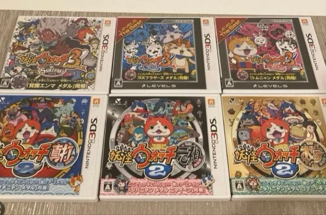 3DS 妖怪ウォッチ 11点（新品3点と中古8点） - メルカリ